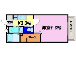 ベルドミールⅢの物件間取画像